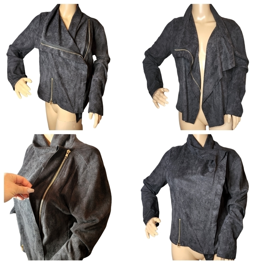 Umgee super soft suede‎ moto jacket